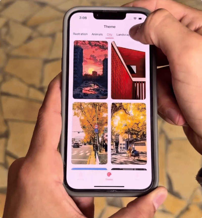 Coque NFC Écran E-ink Créatif